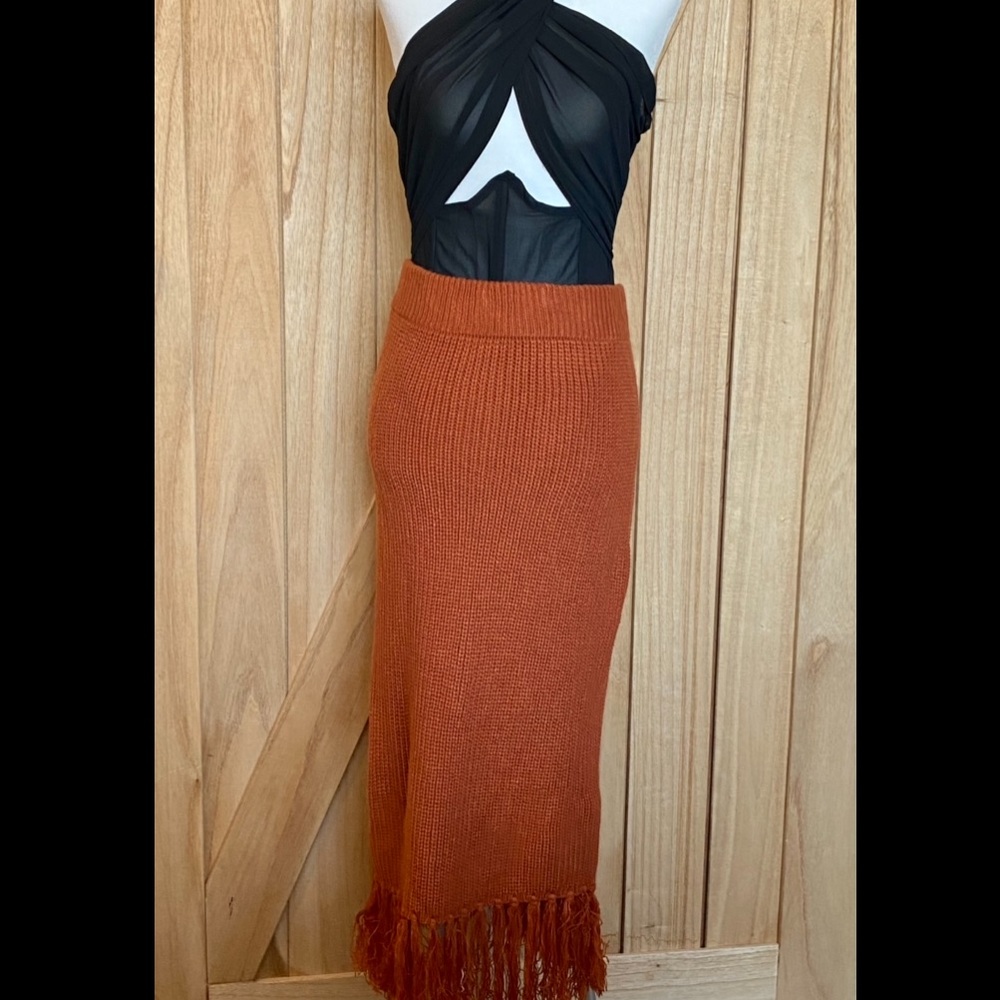 Knit skirt